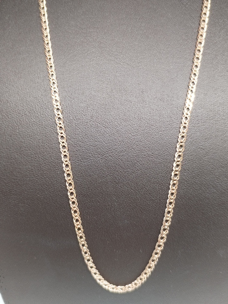 ЦЛР2585 ЦЕПЬ ПОЛНОВЕСНАЯ Ромб двойной (Au 585)