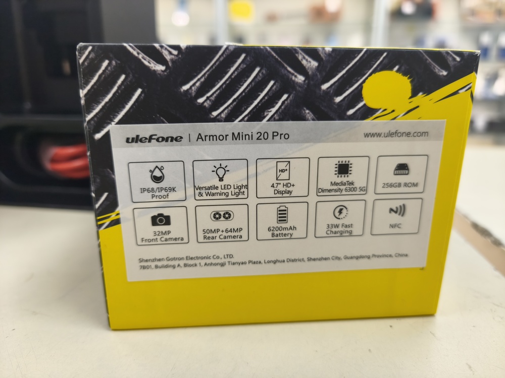 Смартфон Ulefone Armor Mini 20 Pro 8/256