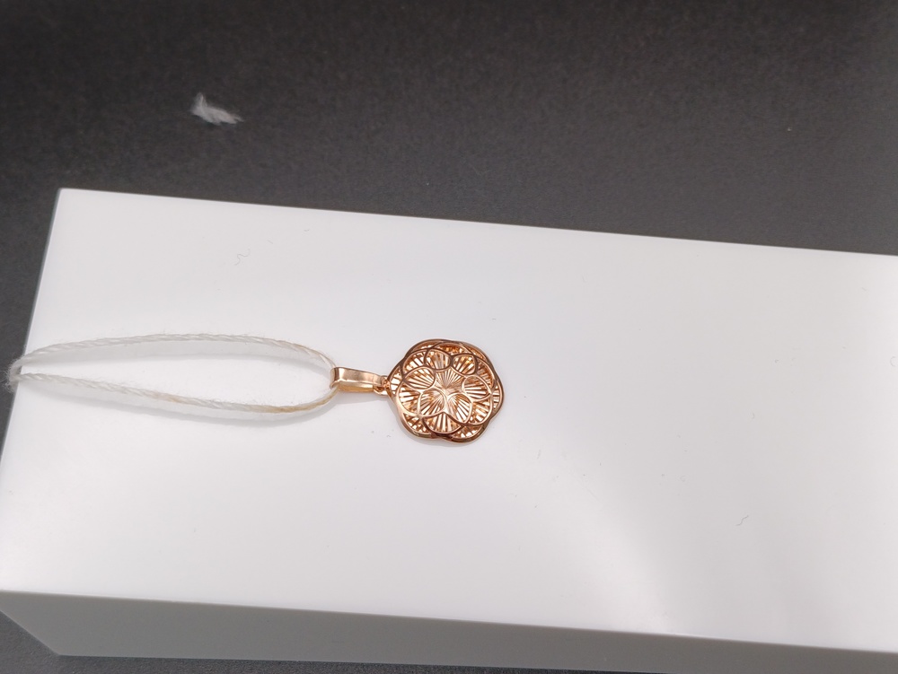 ПОДВЕСКА БЕЗ КАМНЯ Au 585