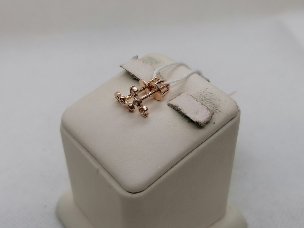 СЕРЬГИ ПУСЕТЫ (Au 585)