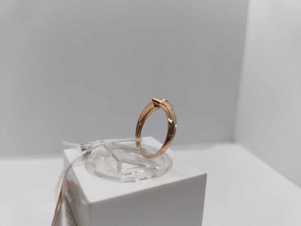 КОЛЬЦО С КАМНЕМ (Au 585)