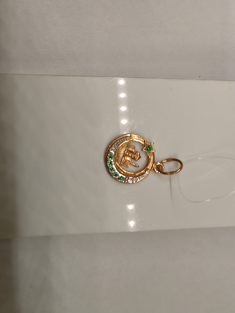 ПОДВЕСКА МЕЧЕТЬ с камнями (Au 585)