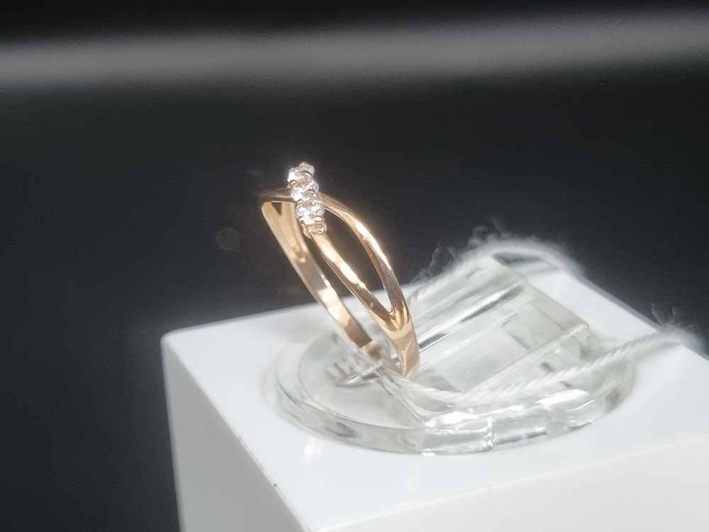 КОЛКМИ585 КОЛЬЦО С КАМНЯМИ (Au 585)