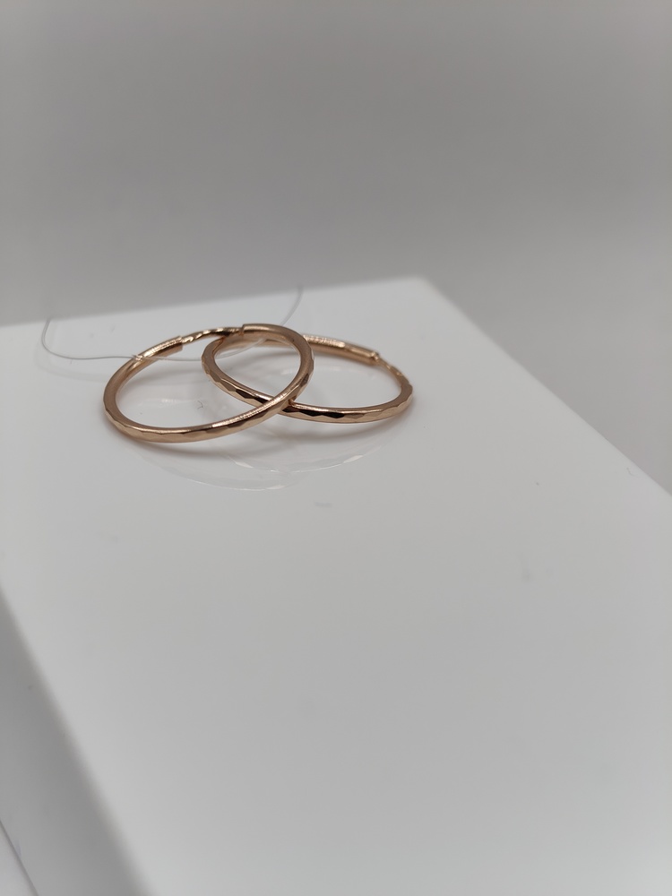 СЕРЬГИ КОНГО без камня (Au 585)