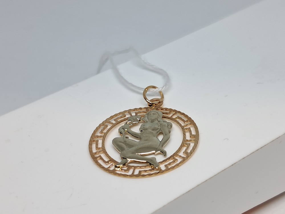 ПОДВЕСКА ЗНАК ЗОДИАКА ДЕВА Au 585