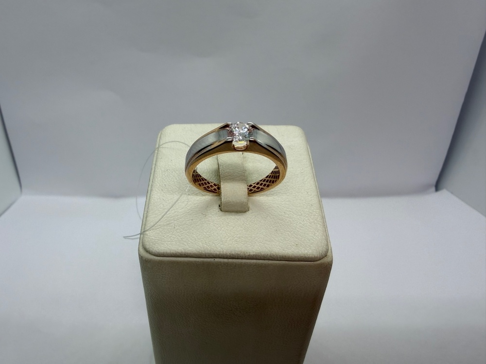 КОЛЬЦО С КАМНЕМ (Au 585)