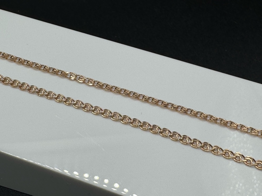 ЦПЛ585 ЦЕПЬ ПУСТОТЕЛАЯ Лав (Au 585)