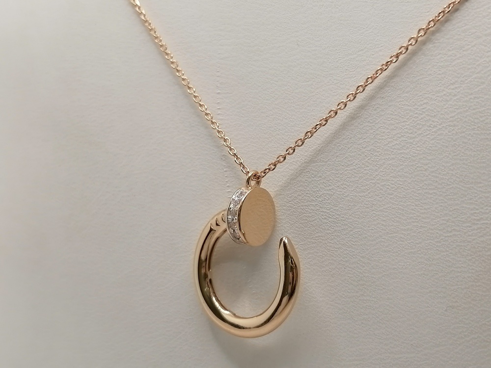 КОЛЬЕ С КАМНЯМИ (Au 585)