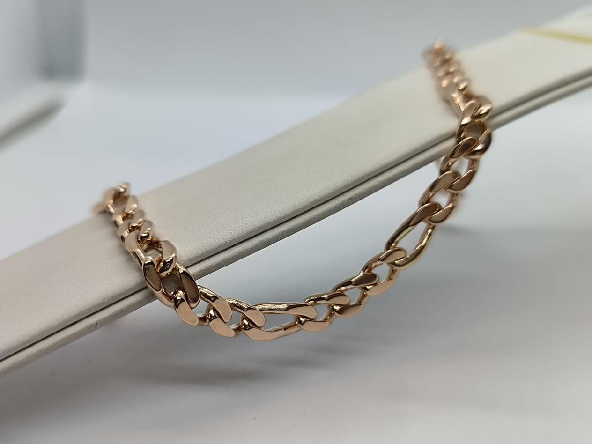 БРАСЛЕТ ПОЛНОВЕСНЫЙ Фигаро(картье) Au 585