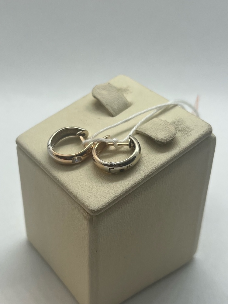 СЕРЬГИ С КАМНЕМ (Au 585)