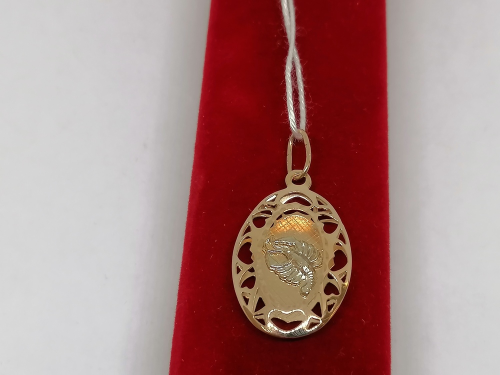 ПОДВЕСКА ЗНАК ЗОДИАКА РАК Au 585