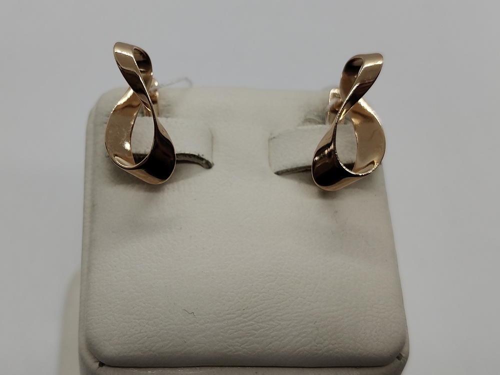 СЕРЬГИ БЕЗ КАМНЯ (Au 585)