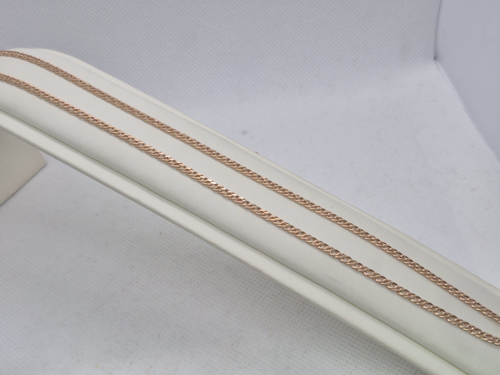 ЦПР2585 ЦЕПЬ ПУСТОТЕЛАЯ Ромб двойной (Au 585)