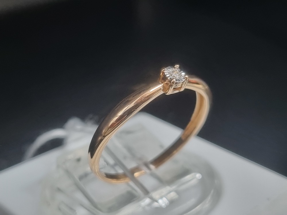 КОЛЬЦО БРИЛЛИАНТ Au 585