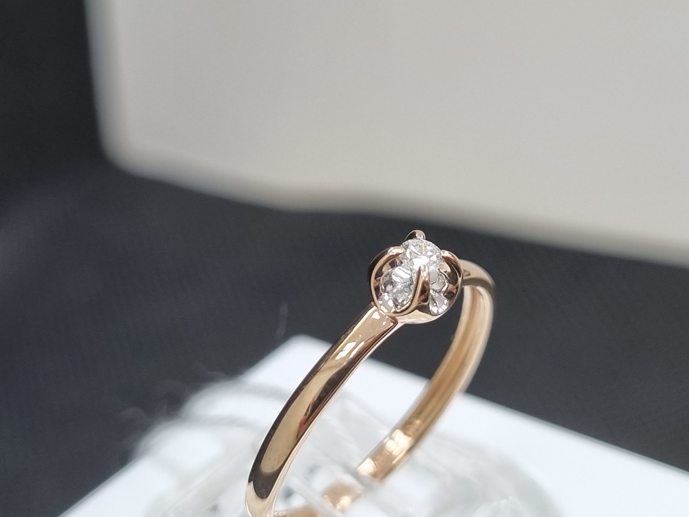 КОЛЬЦО БРИЛЛИАНТ Au 585