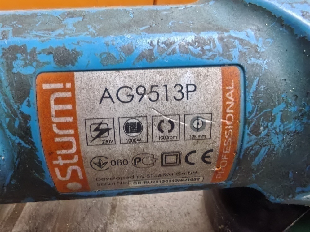 Угловая шлифмашина Sturm AG9513P