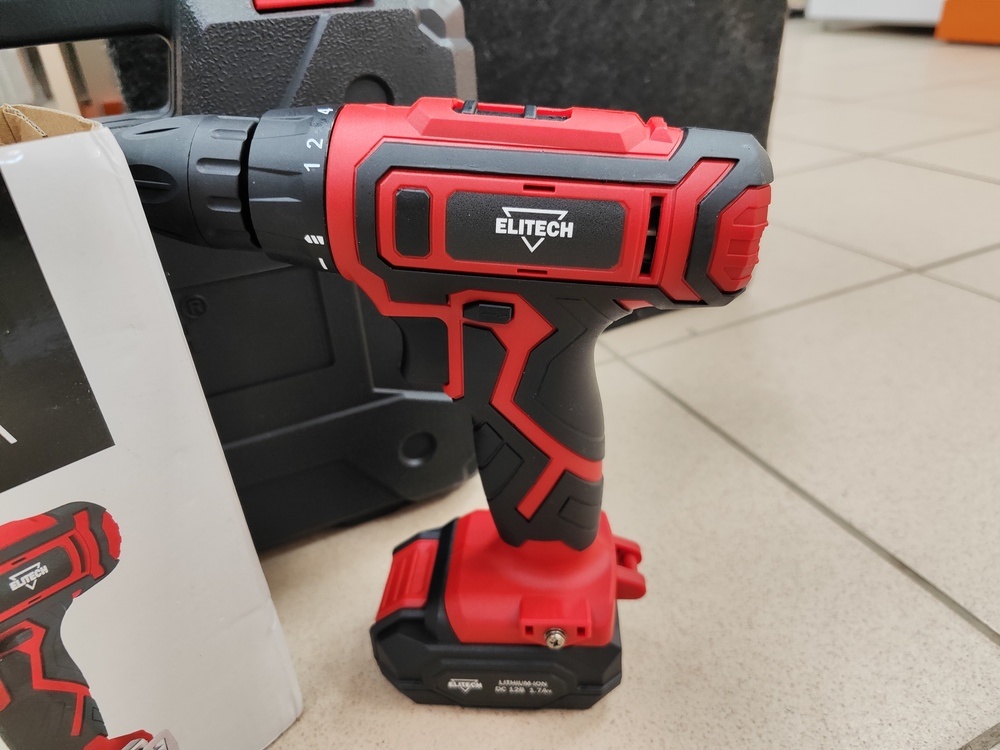 Шуруповерт Elitech ДА 122СЛ