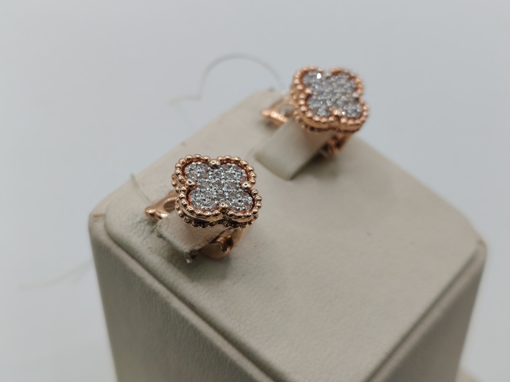 СЕРЬГИ С КАМНЯМИ (Au 585)