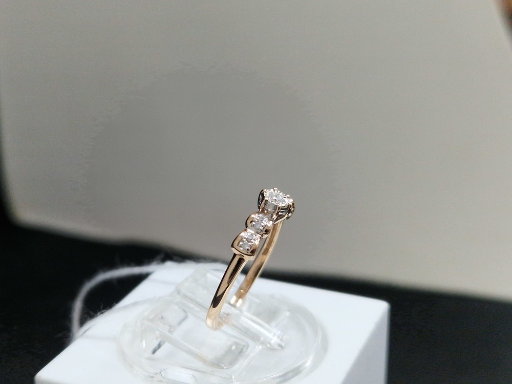 КОЛЬЦО БРИЛЛИАНТ Au 585