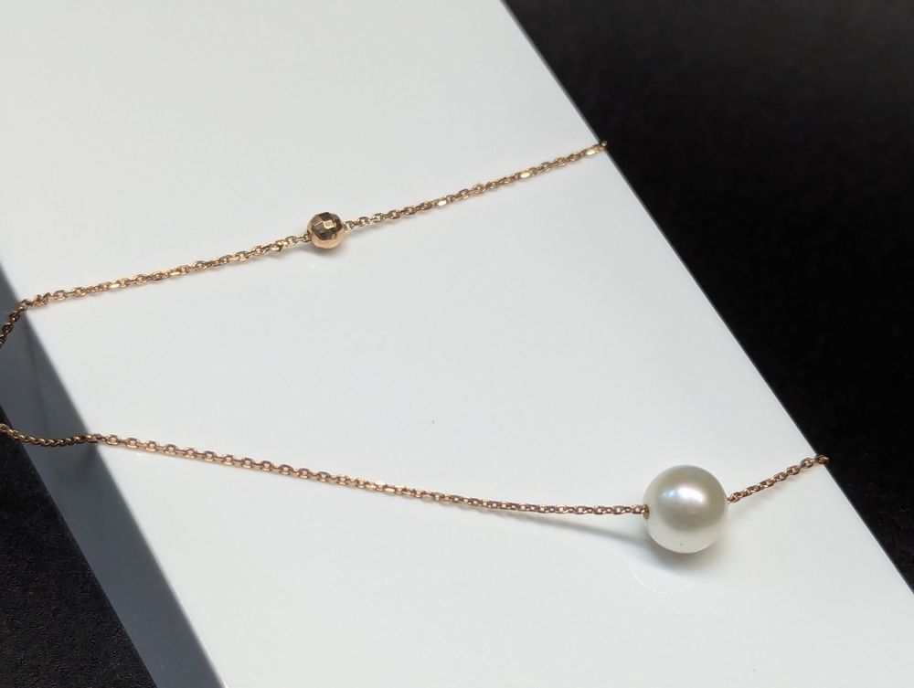 КОЛЬЕ С КАМНЕМ Au 585