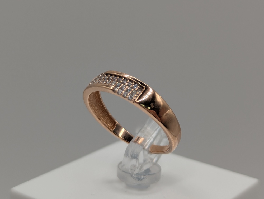 КОЛКМИ585 КОЛЬЦО С КАМНЯМИ (Au 585)