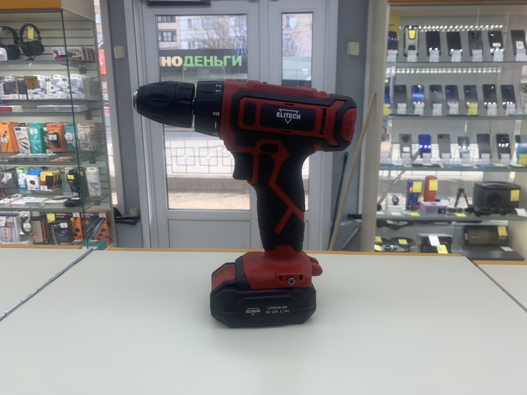 Шуруповерт Elitech ДА 122СЛ
