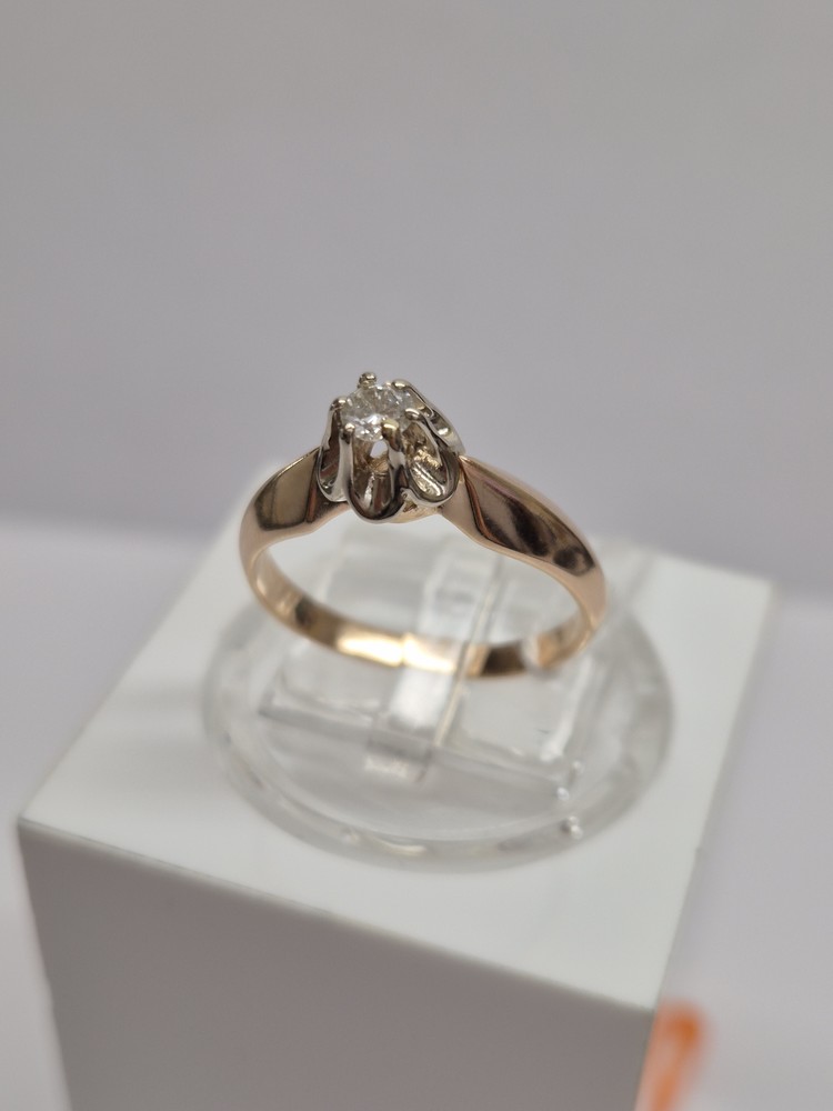 КОЛЬЦО БРИЛЛИАНТ Au 585