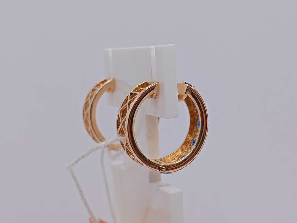 СЕРЬГИ С КАМНЯМИ (Au 585)