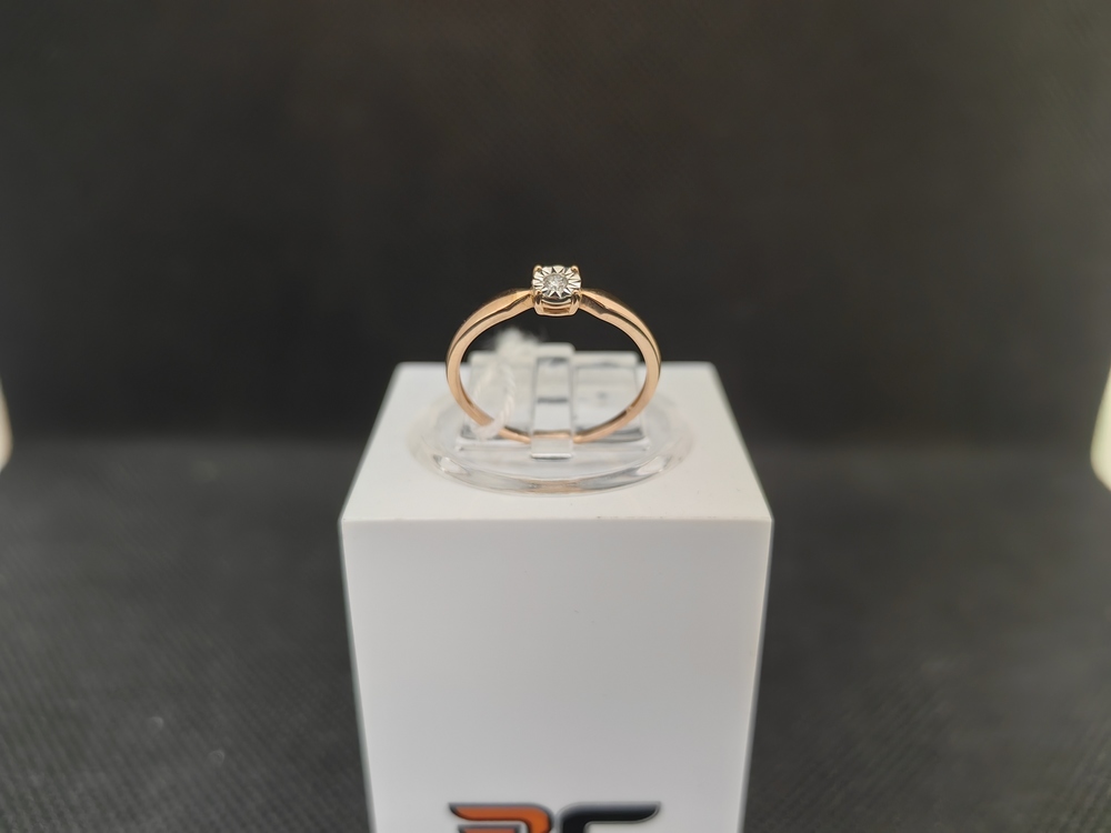 КОЛЬЦО БРИЛЛИАНТ Au 585