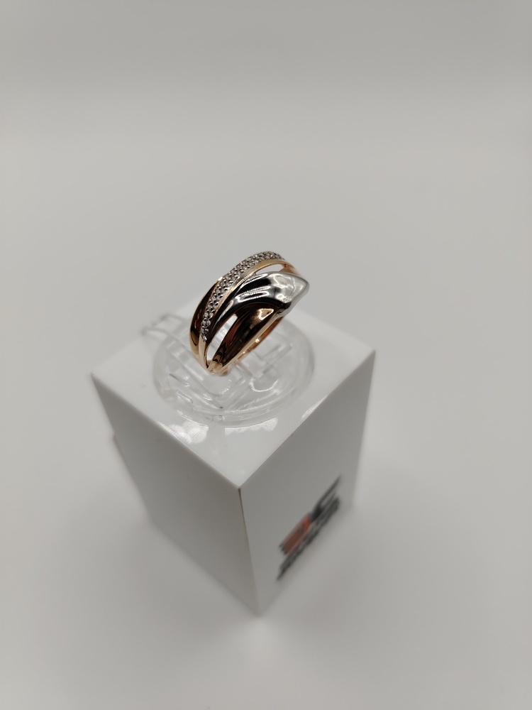 КОЛКМИ585 КОЛЬЦО С КАМНЯМИ (Au 585)