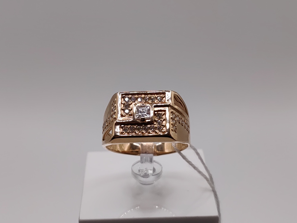 ПЕЧКМИ585 ПЕЧАТКА С КАМНЯМИ (Au 585)