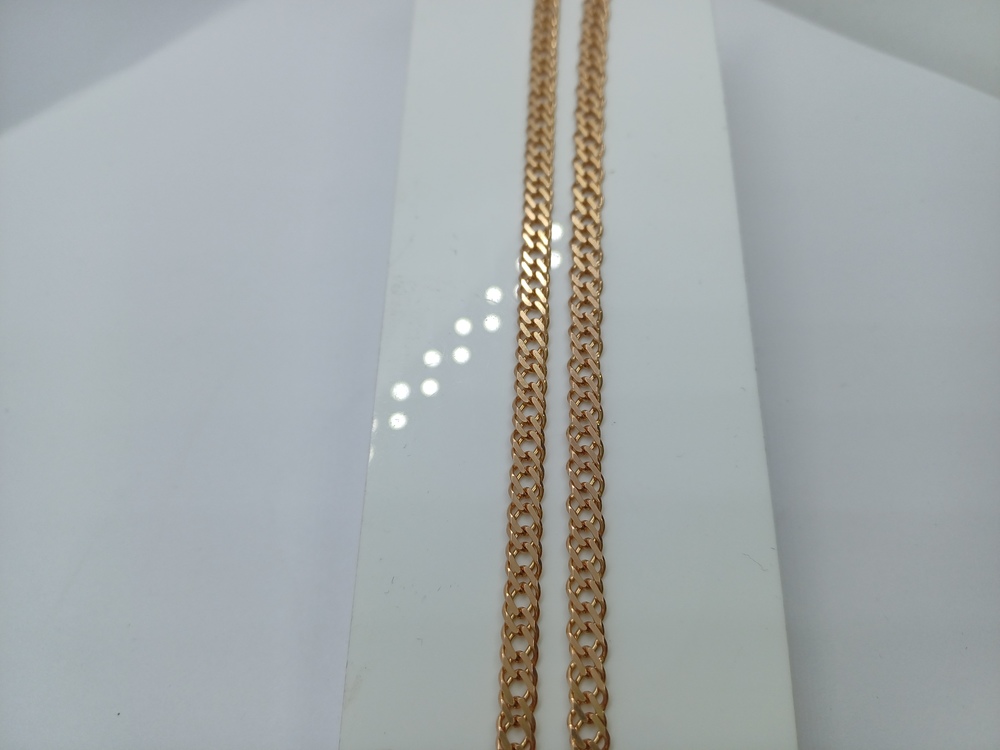 ЦЛР2585 ЦЕПЬ ПОЛНОВЕСНАЯ Ромб двойной (Au 585)