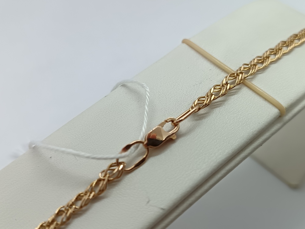 ЦЛР3585 ЦЕПЬ ПОЛНОВЕСНАЯ Ромб тройной (Au 585)