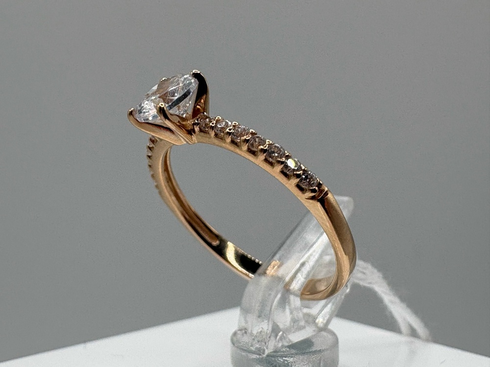 КОЛКМИ585 КОЛЬЦО С КАМНЯМИ (Au 585)