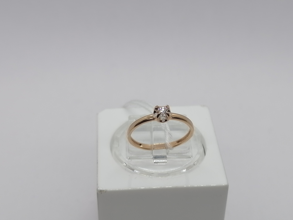 КОЛЬЦО БРИЛЛИАНТ Au 585