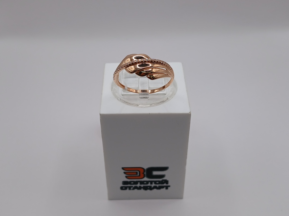 КОЛКМИ585 КОЛЬЦО С КАМНЯМИ (Au 585)
