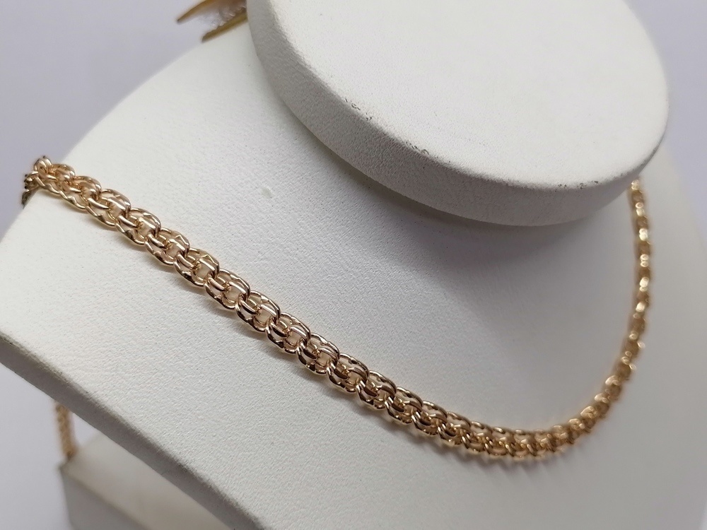 ЦЕПЬ ПОЛНОВЕСНАЯ Бисмарк (Au 585)