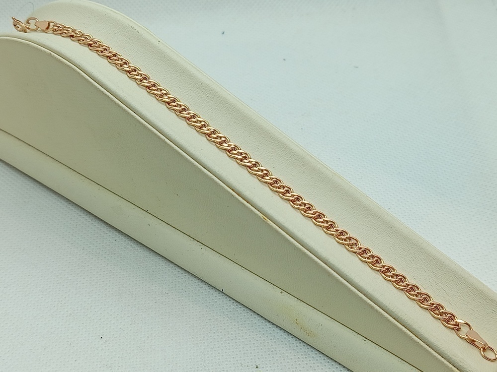 БРАСЛЕТ ПУСТОТЕЛЫЙ Нона (Au 585)