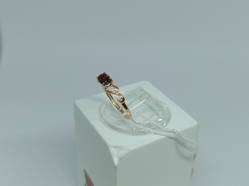 КОЛКМИ585 КОЛЬЦО С КАМНЯМИ (Au 585)