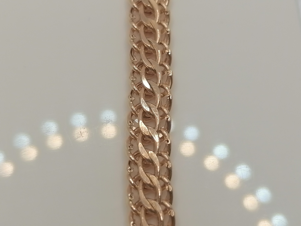 БРАСЛЕТ ПУСТОТЕЛЫЙ Итальянка (Au 585)