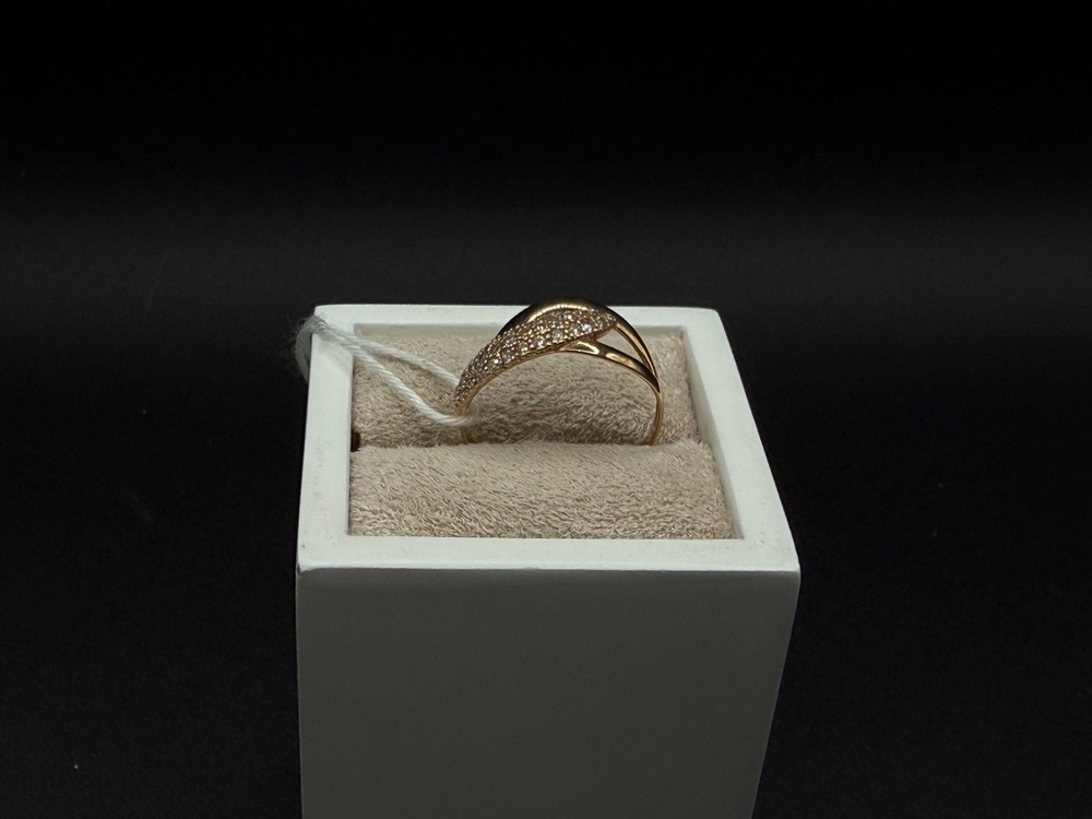 КОЛКМИ585 КОЛЬЦО С КАМНЯМИ (Au 585)