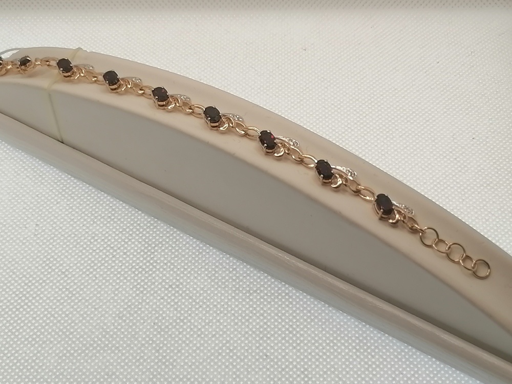 БРАСЛЕТ С КАМНЯМИ (Au 585)