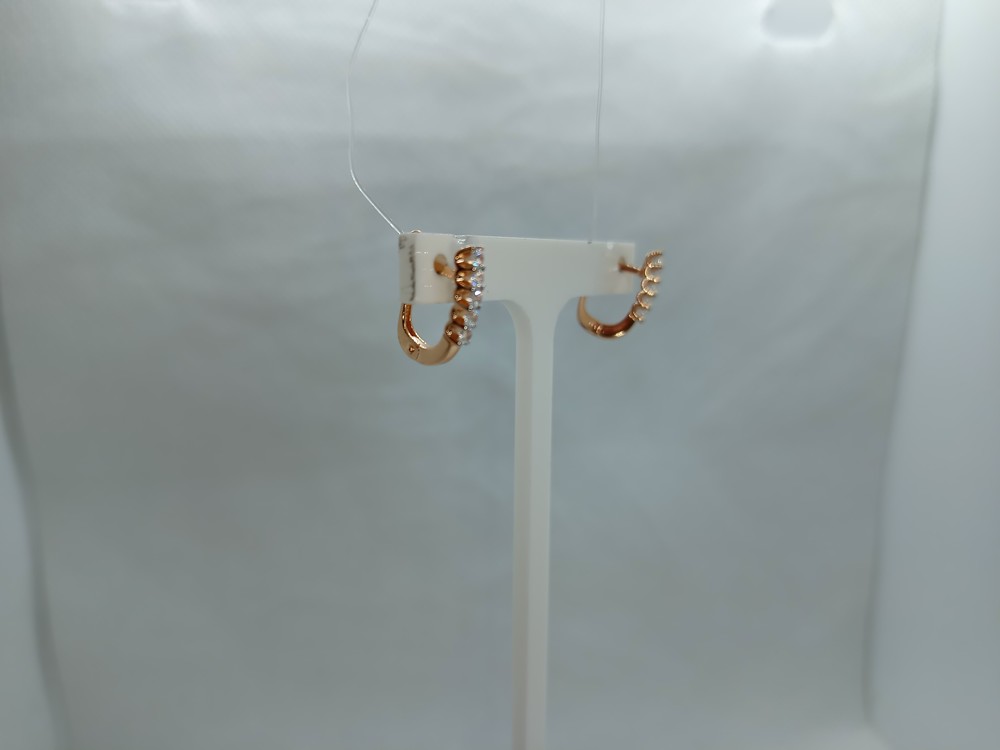 СЕРЬГИ С КАМНЯМИ (Au 585)