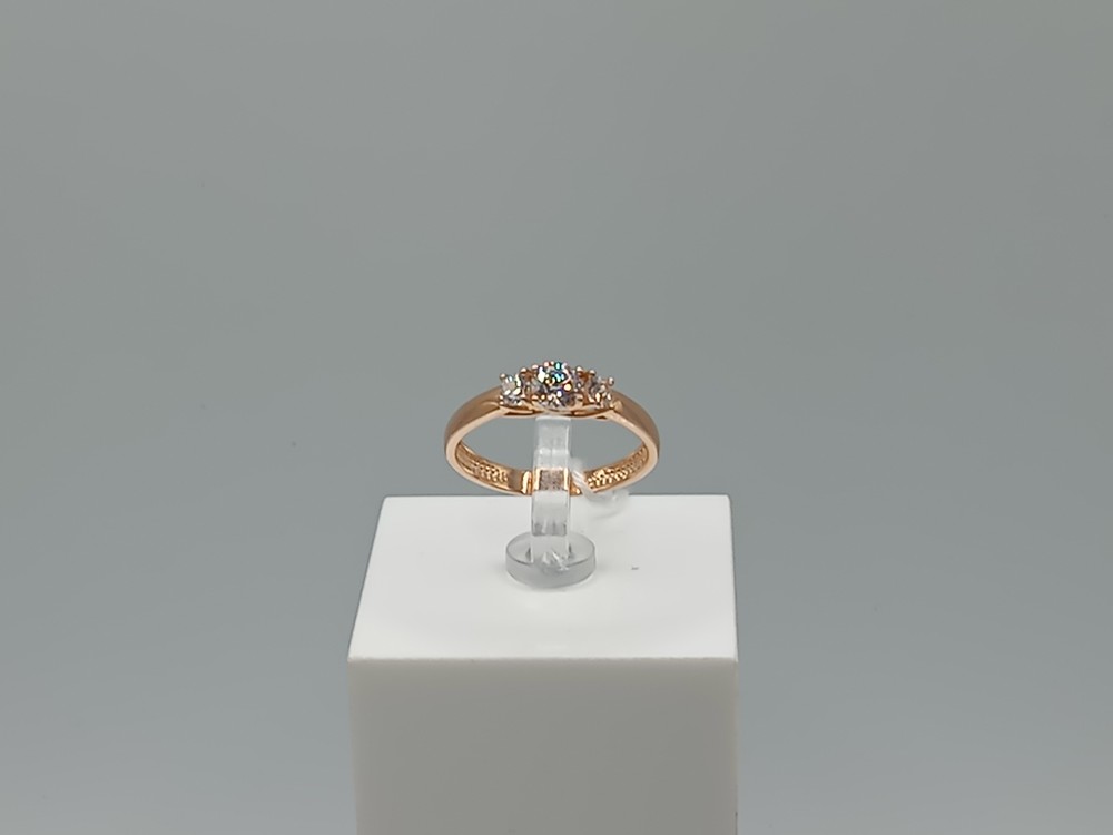 КОЛКМИ585 КОЛЬЦО С КАМНЯМИ (Au 585)