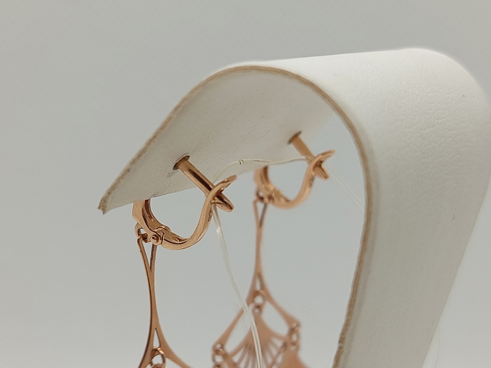 СЕРЬГИ БЕЗ КАМНЯ (Au 585)