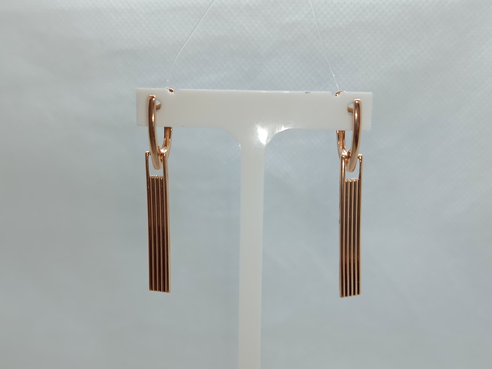 СЕРЬГИ БЕЗ КАМНЯ (Au 585)