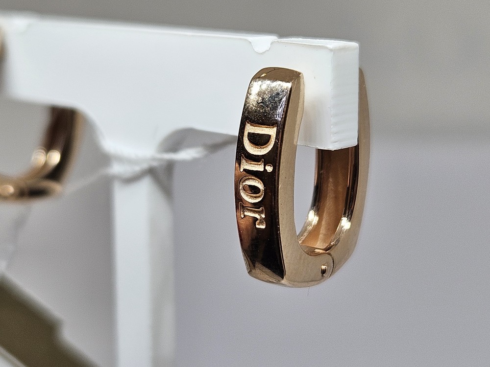 СЕРЬГИ БЕЗ КАМНЯ (Au 585)