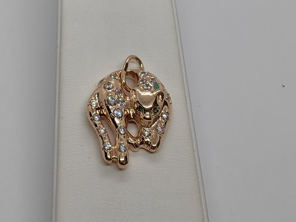 ПОДВЕСКА С КАМНЯМИ (Au 585)