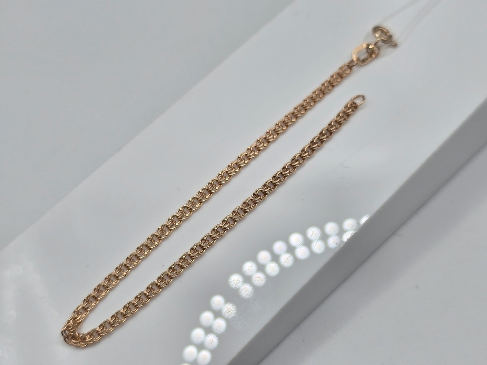 БРАСЛЕТ ПОЛНОВЕСНЫЙ Бисмарк (Au 585)