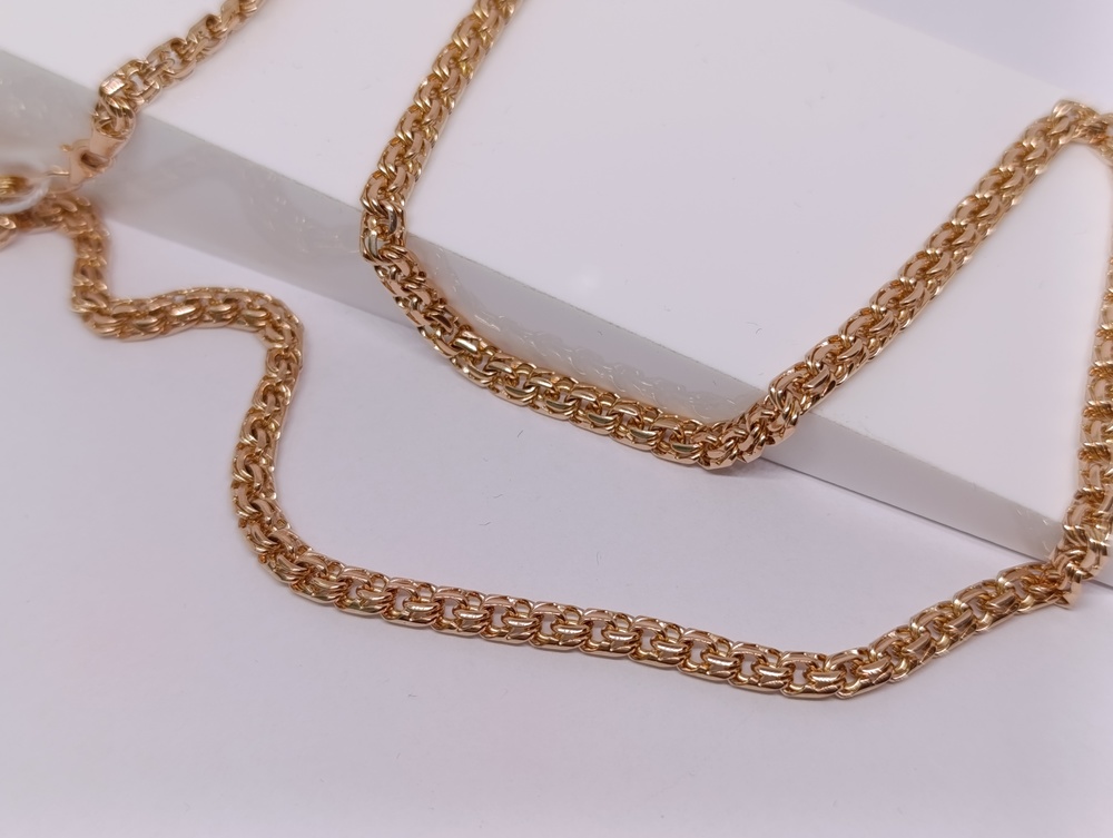 ЦЕПЬ ПОЛНОВЕСНАЯ Бисмарк (Au 585)